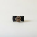 Fabric Button Hair Tie – hair accessories (view 1)