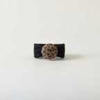 Fabric Button Hair Tie – hair accessories (view 1)
