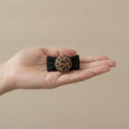 Fabric Button Hair Tie – hair accessories (view 3)