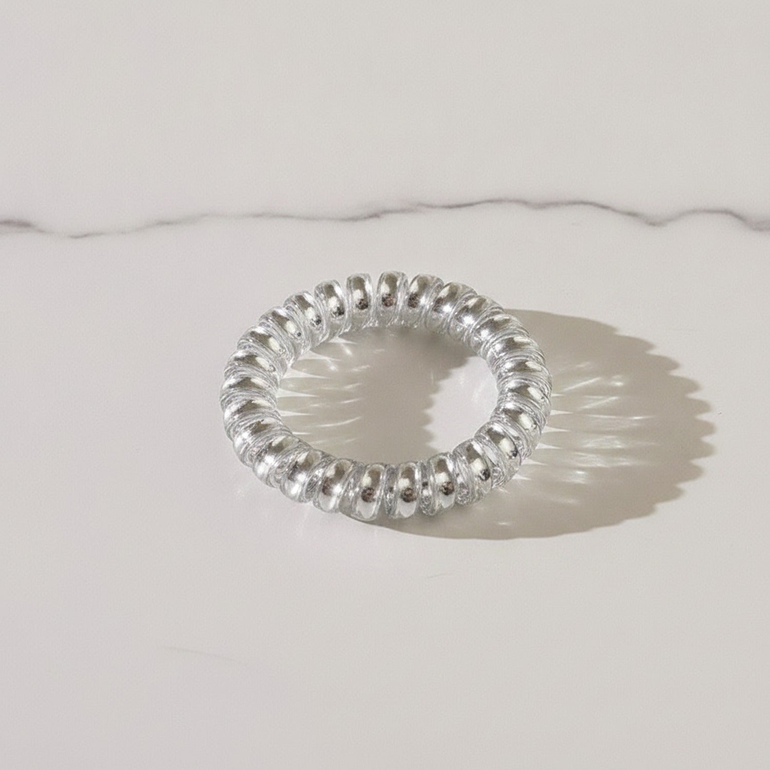 Clear Daisy Flower Hair Claw Clip