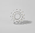 Clear Daisy Flower Hair Claw Clip – hair accessories (view 1)