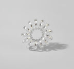 Clear Daisy Flower Hair Claw Clip – hair accessories (view 1)