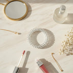 Clear Spiral Coil Hair Tie – hair accessories (view 2)