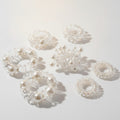 Pearl & Clear Spiral Hair Tie Set – hair accessories (view 1)