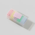 Pastel Ribbed Hair Ties Multi-Color Set