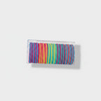 Colorful Striped Hair Tie Set Multi-Pack