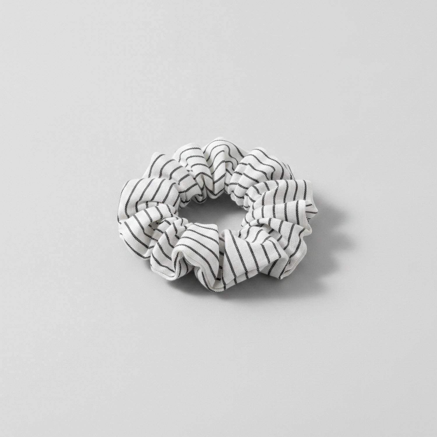 Zebra Striped Ruched Scrunchie Hair Tie