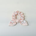 Striped Puppy Print Hair Scrunchie – hair accessories (view 1)