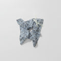 Butterfly Hair Bow Scrunchie Blue Floral – hair accessories (view 1)
