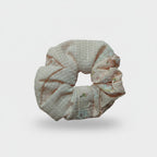 Quilted Floral Scrunchie Set Pastel Pink