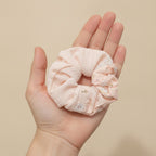 Bunny Print Waffle Scrunchie – hair accessories (view 3)