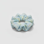 Pastel Floral Fabric Hair Scrunchie Set – hair accessories (view 1)