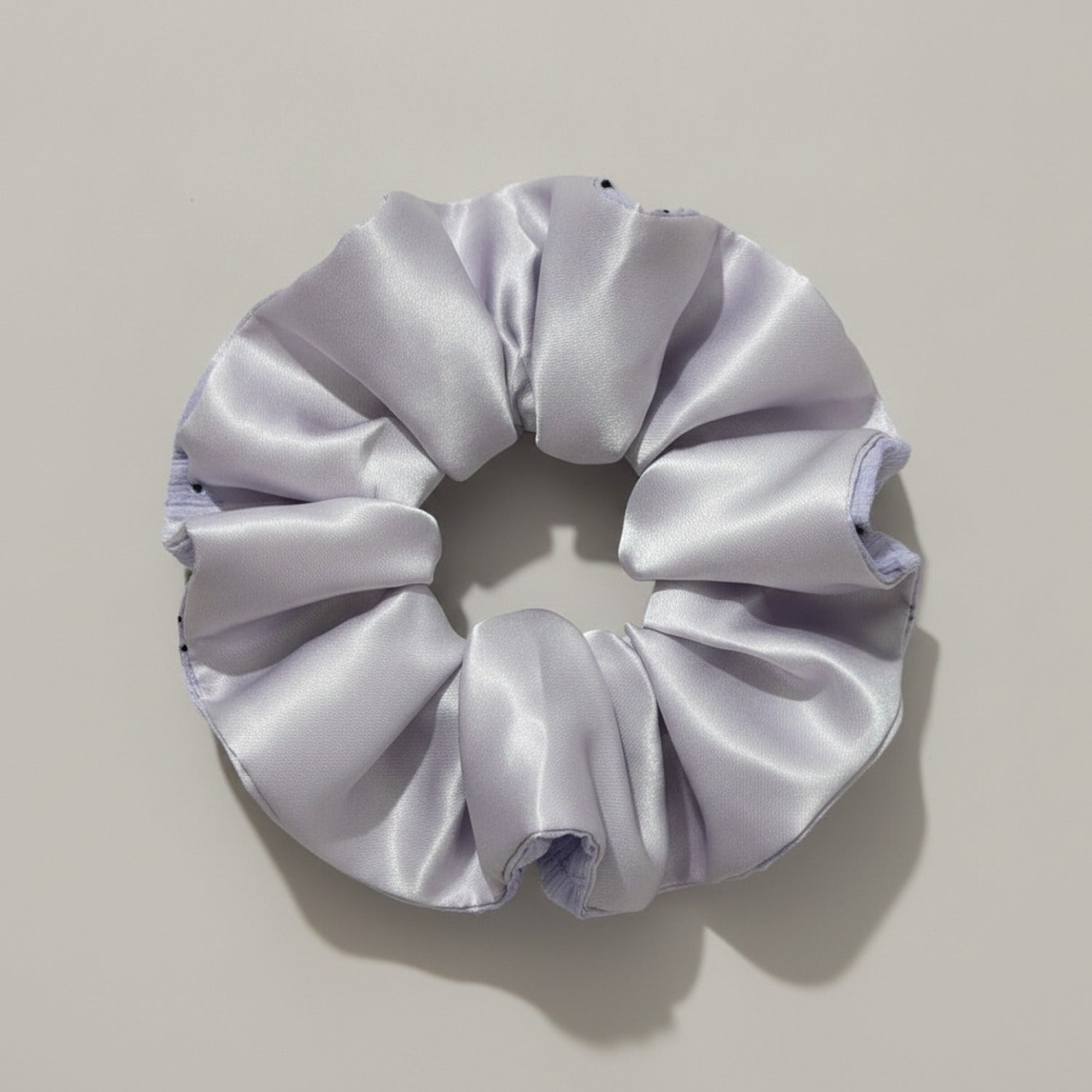 Satin Scrunchie Set With Ribbon Ties