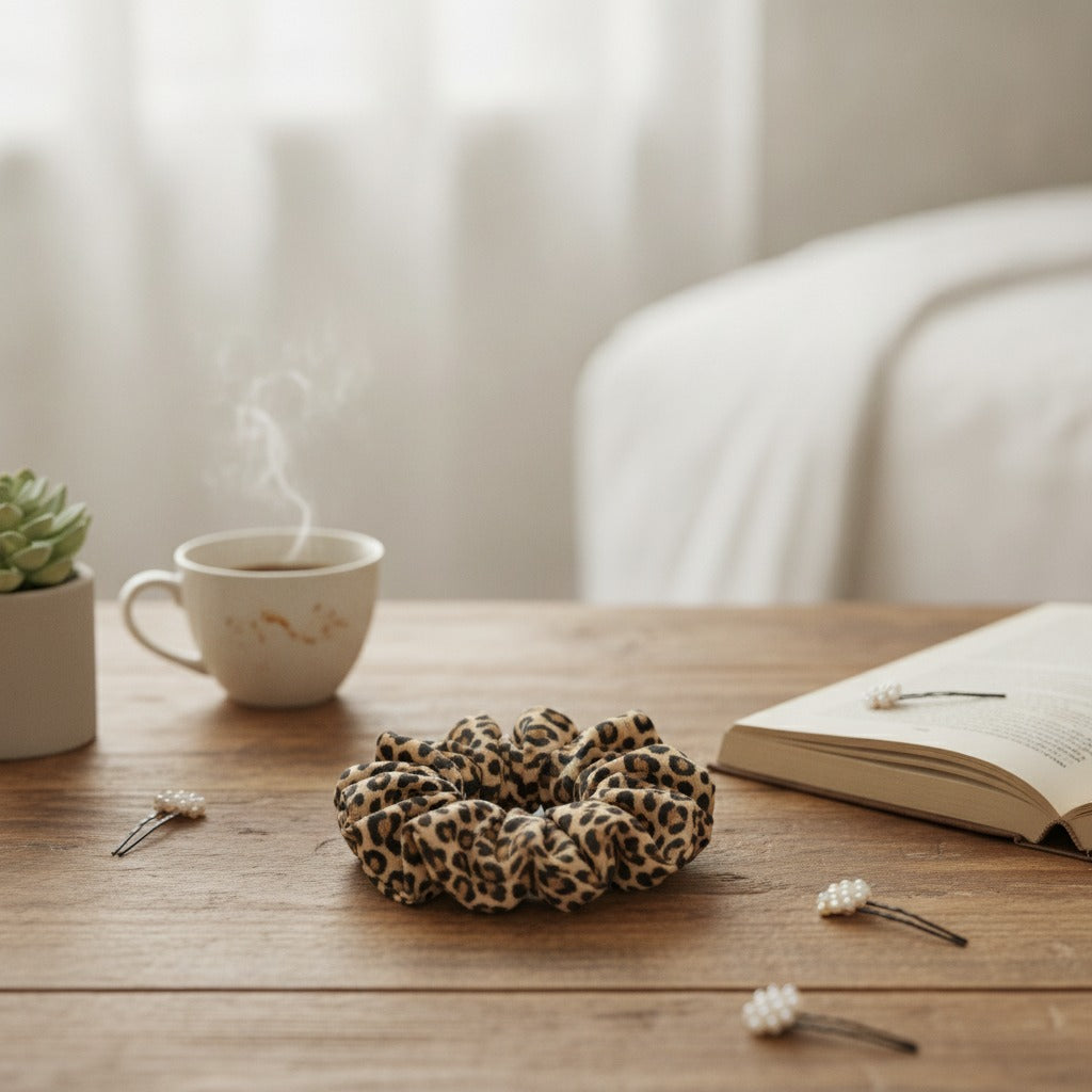 Soft Fabric Hair Scrunchie – hair accessories (view 2)
