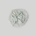 Lace Floral Scrunchie With Bow Detail