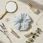 Lace Floral Scrunchie Hair Tie – hair accessories (view 3)