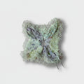 Lace Butterfly Hair Bow Scrunchie Mint Green