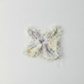 Lace Butterfly Hair Bow Scrunchie Mint Green – hair accessories (view 1)