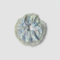Pastel Plaid Lace Scrunchie Hair Tie