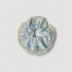 Pastel Plaid Lace Scrunchie Hair Tie
