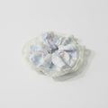 Pastel Plaid Lace Scrunchie Hair Tie – hair accessories (view 1)