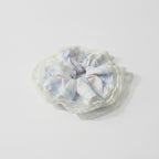 Pastel Plaid Lace Scrunchie Hair Tie – hair accessories (view 1)