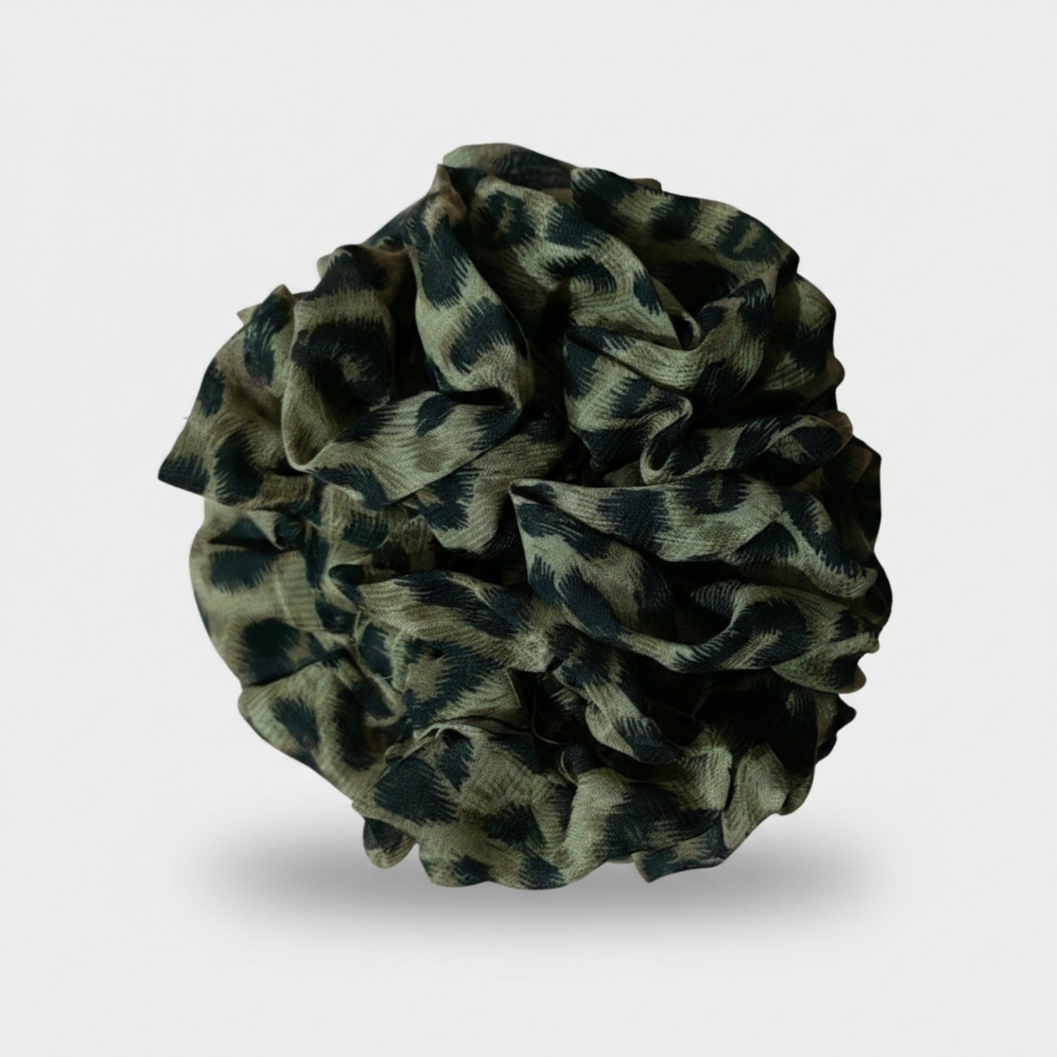 Leopard Print Velvet Scrunchie Bundle Pack