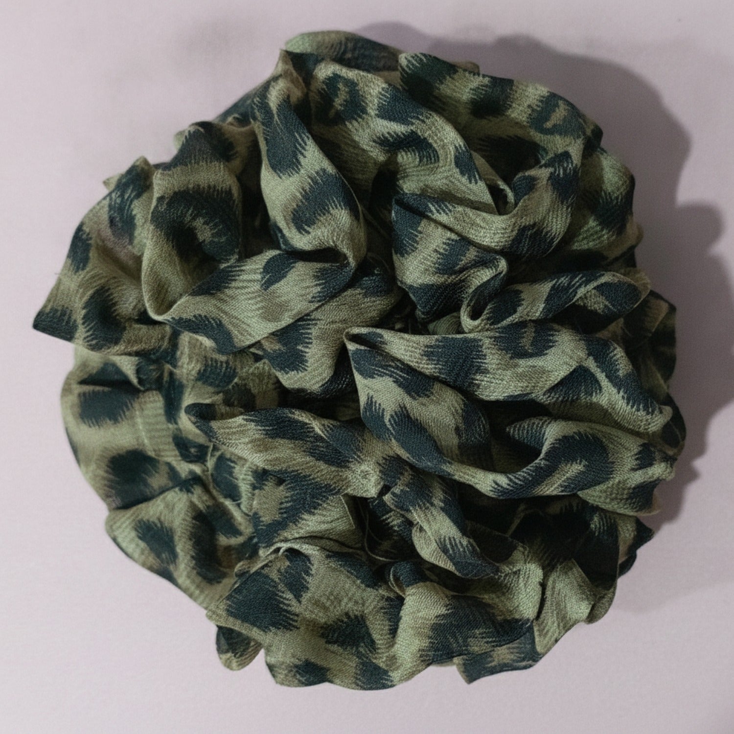 Leopard Print Velvet Scrunchie Bundle Pack