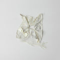 Sage Green Lace Bow Hair Scrunchie – hair accessories (view 1)