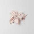 Satin Bow Hair Scrunchie With Lace Detail – hair accessories (view 1)