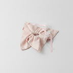 Satin Bow Hair Scrunchie With Lace Detail – hair accessories (view 1)