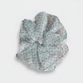 Floral Print Quilted Hair Scrunchie Set