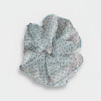 Floral Print Quilted Hair Scrunchie Set