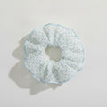 Sheer Floral Grid Hair Scrunchie – hair accessories (view 1)
