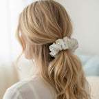 Floral Print Scrunchie Hair Tie Set