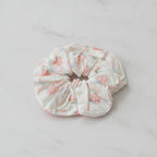 Floral Velvet Scrunchie Hair Tie – hair accessories (view 2)