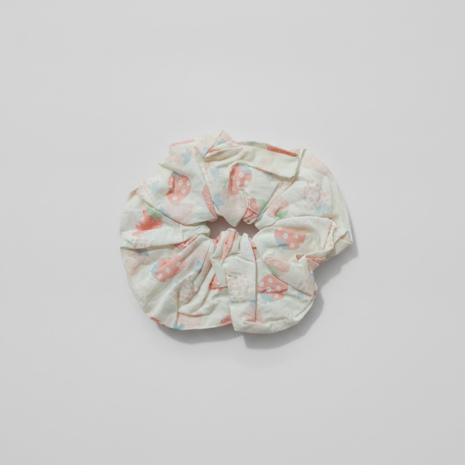 Floral Velvet Scrunchie Hair Tie