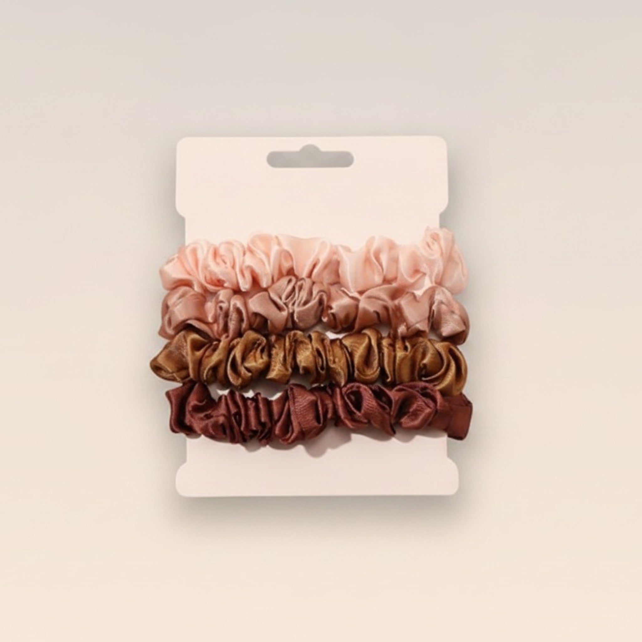 Satin Scrunchie Hair Ties Set – hair accessories (view 3)