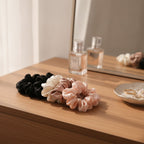 Satin Scrunchie Hair Ties Set – hair accessories (view 4)