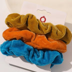 Soft Velvet Hair Scrunchies Accessories Set – hair accessories (view 1)