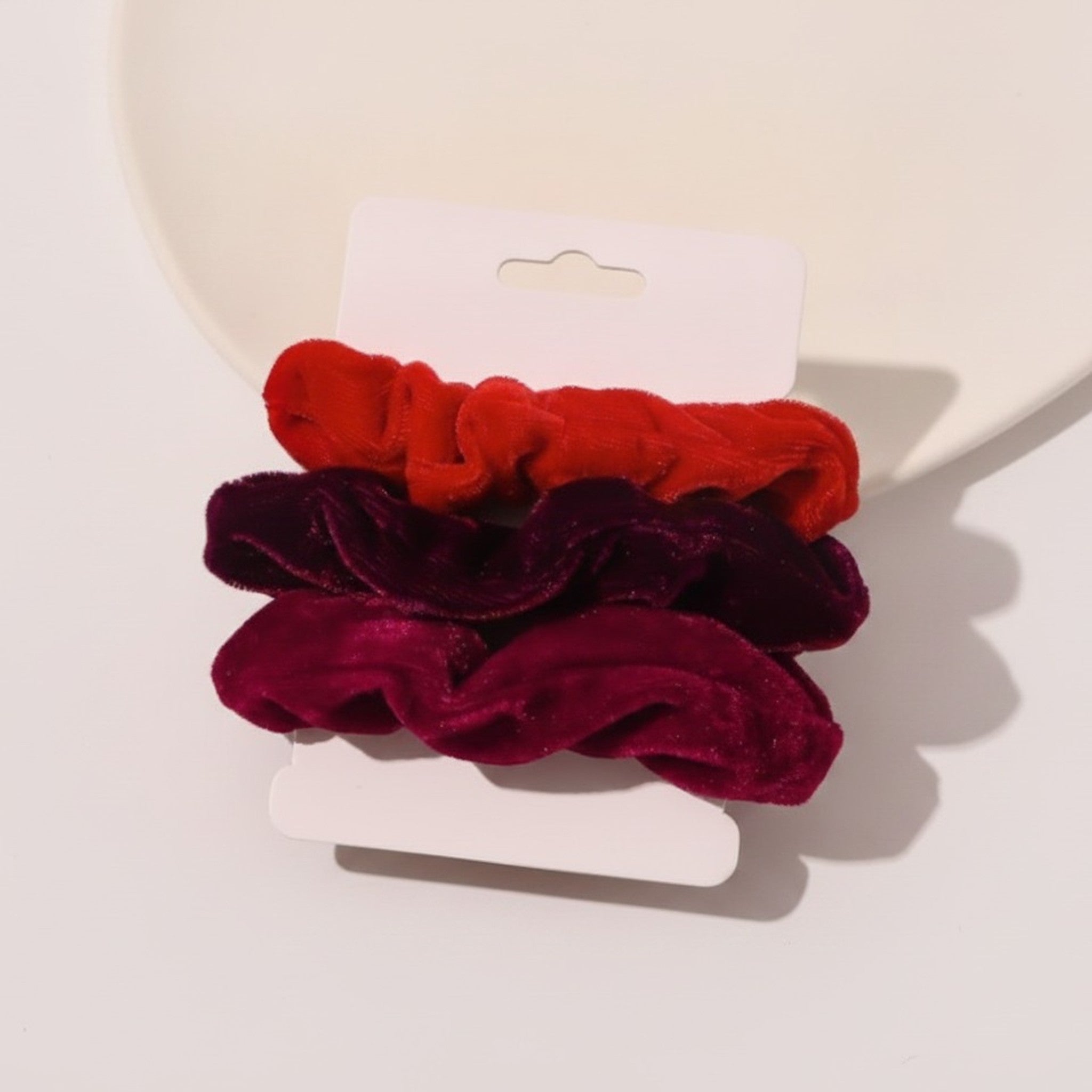 Soft Velvet Hair Scrunchies Accessories Set – hair accessories (view 3)