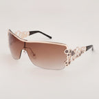 Bubble Design Shield Sunglasses – eyewear (view 1)