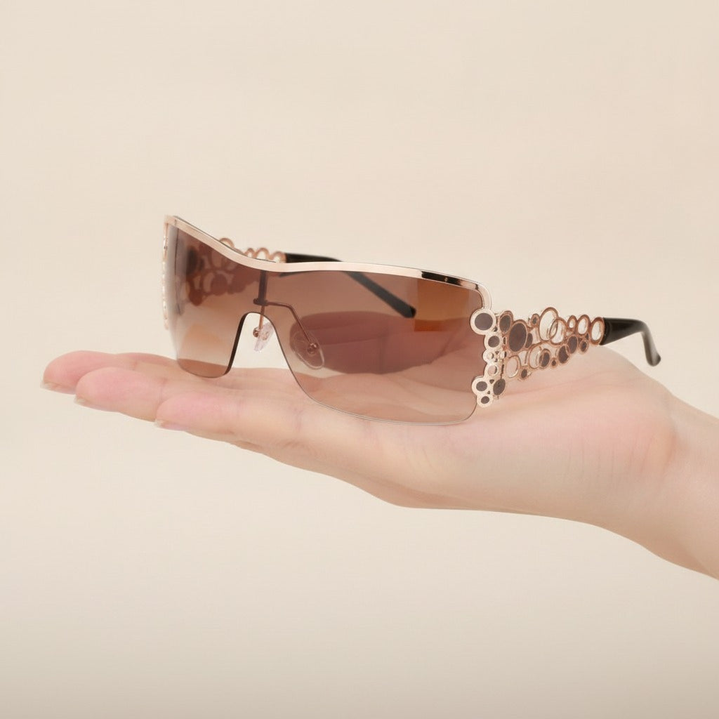 Bubble Design Shield Sunglasses – eyewear (view 4)