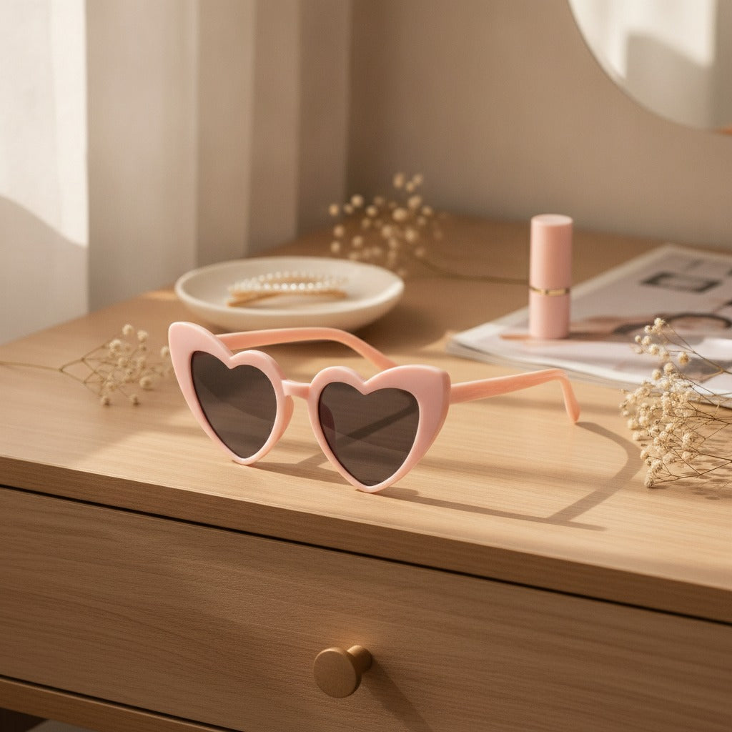 Sweetheart Heart Frame Sunglasses – eyewear (view 3)