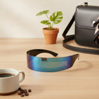 Futuristic Shield Visor Sunglasses – eyewear (view 3)