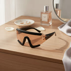Wavy Frame Shield Sunglasses – eyewear (view 3)