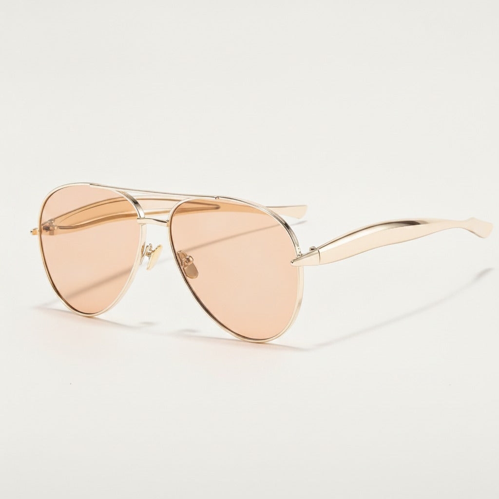 Classic Metal Frame Aviator Sunglasses – eyewear (view 1)