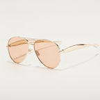 Classic Metal Frame Aviator Sunglasses – eyewear (view 1)