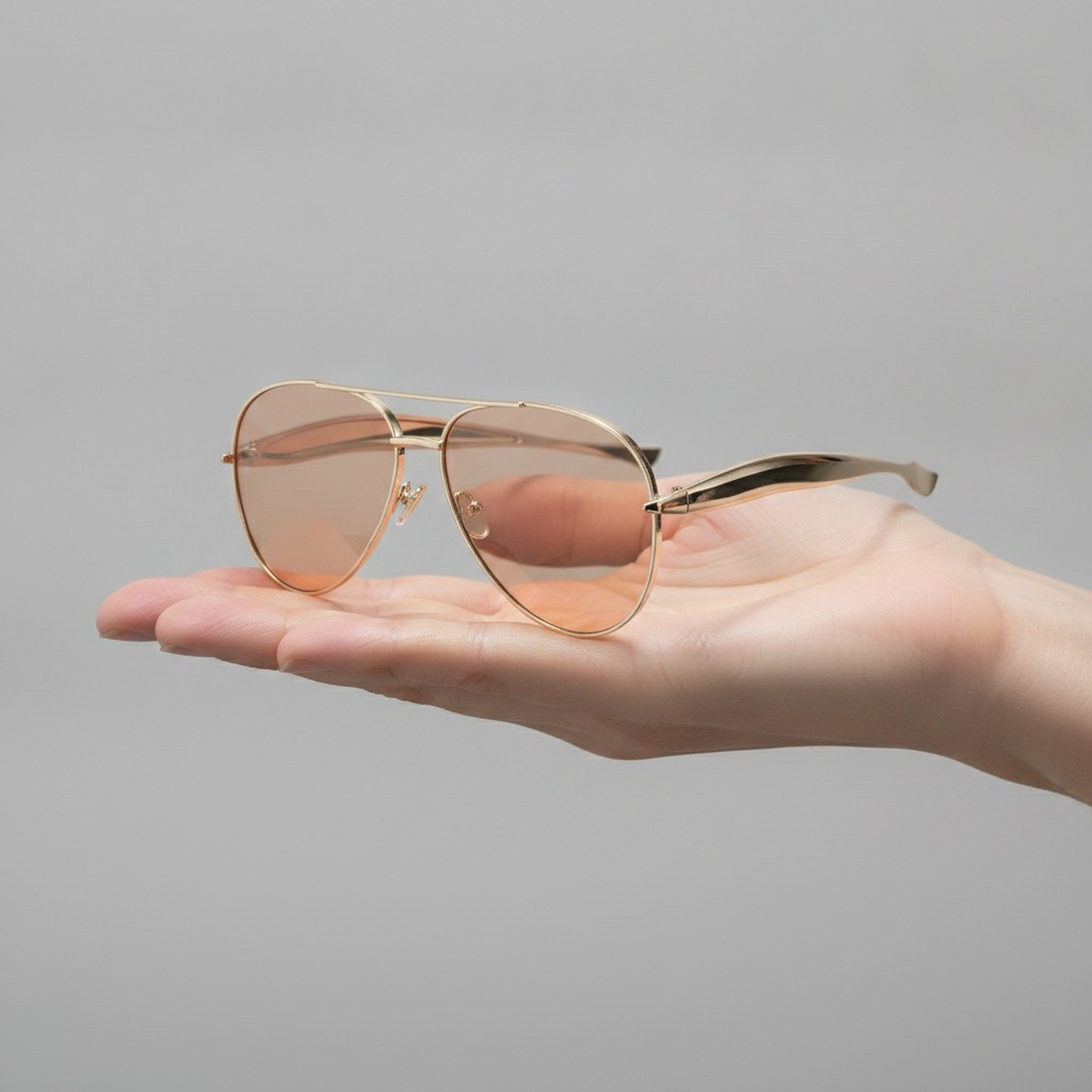 Classic Metal Frame Aviator Sunglasses – eyewear (view 4)