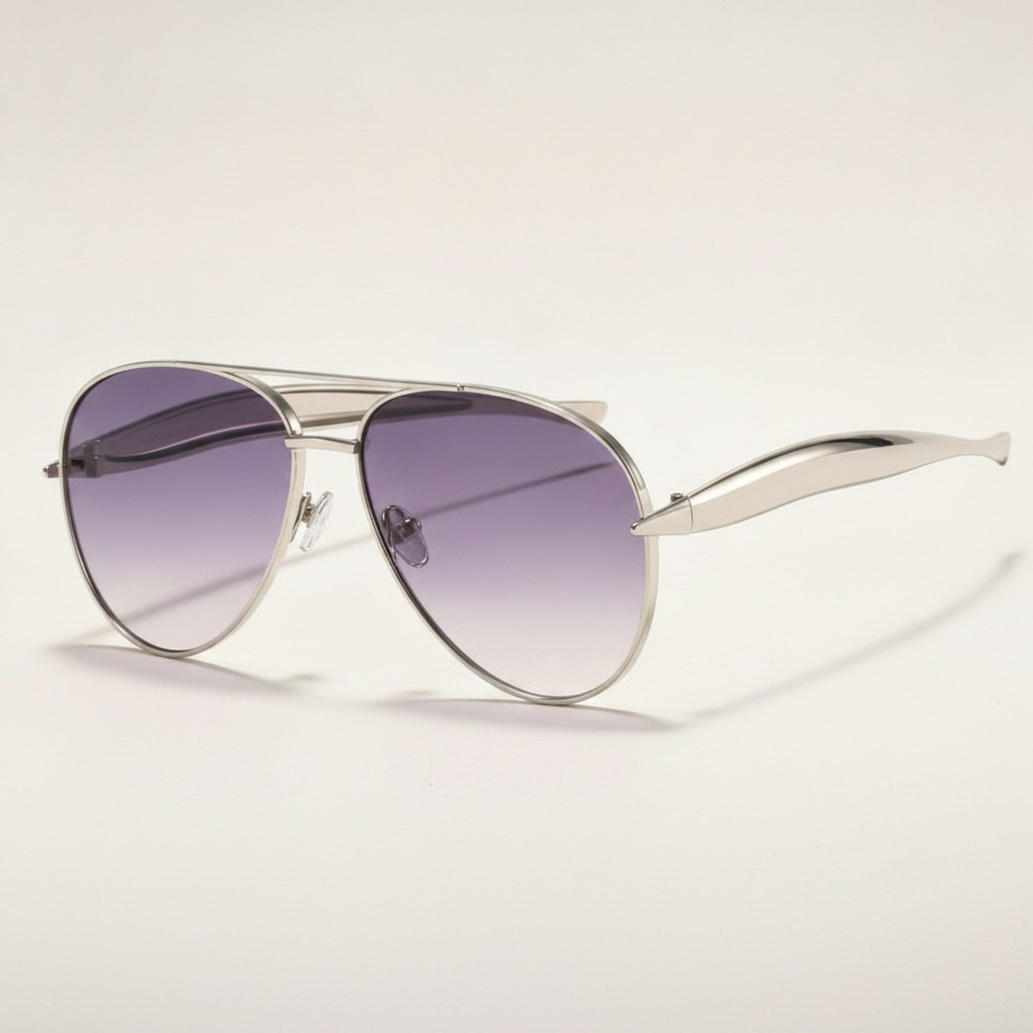 Classic Metal Frame Aviator Sunglasses – eyewear (view 2)